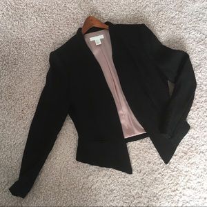 H&M Blazer Black Crinkle - Size 8